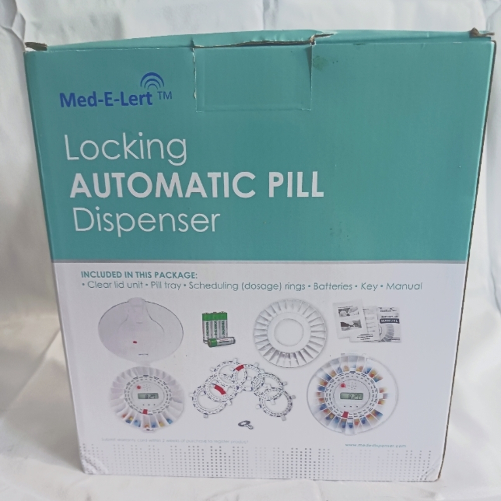 Automatic timed medication dispenser